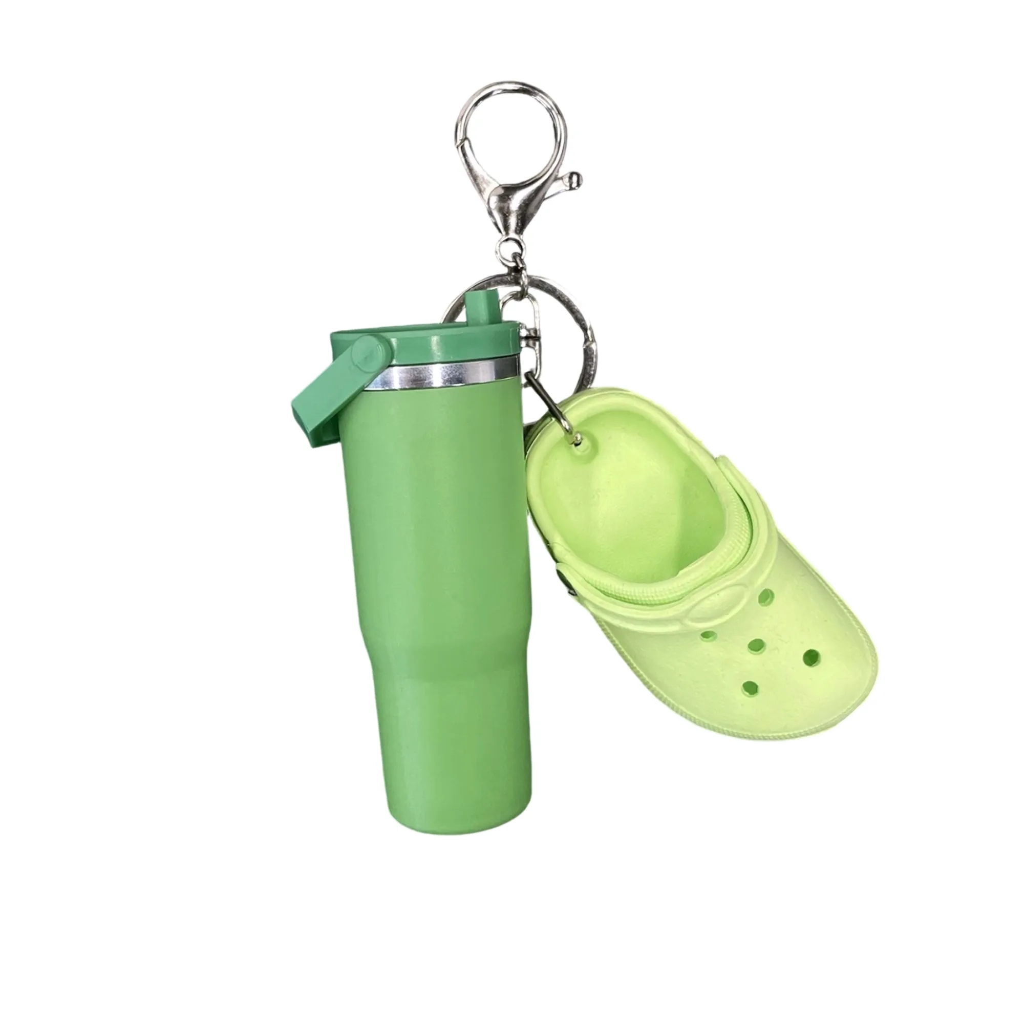 PVC Keychain Ice Cup and Clog Style Trendy Design 2