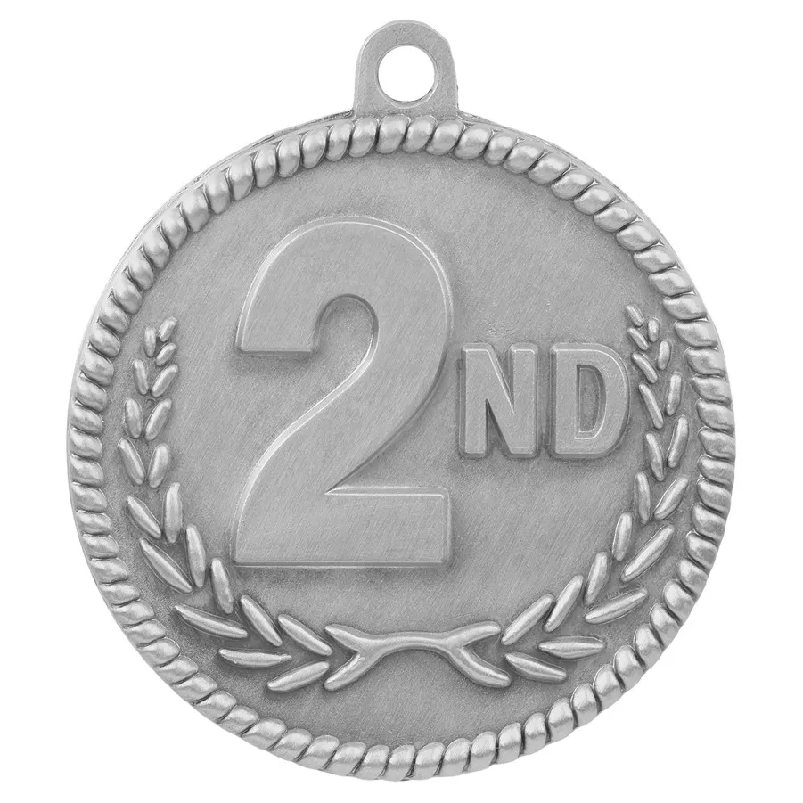 2" High Relief Medal-2nd 2