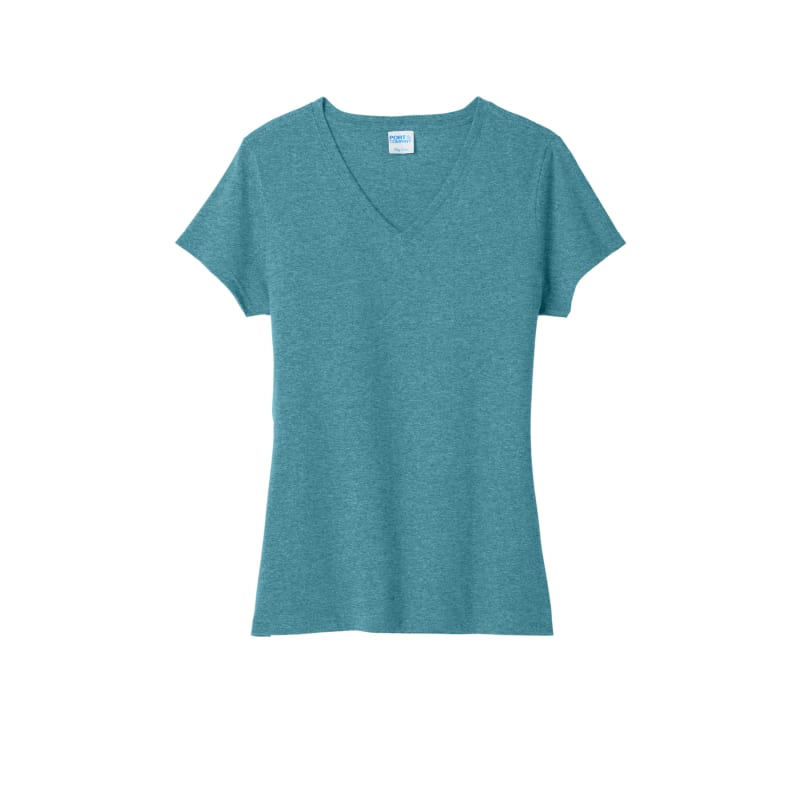 Port & Company Women's Tri-Blend V-Neck Tee. 61