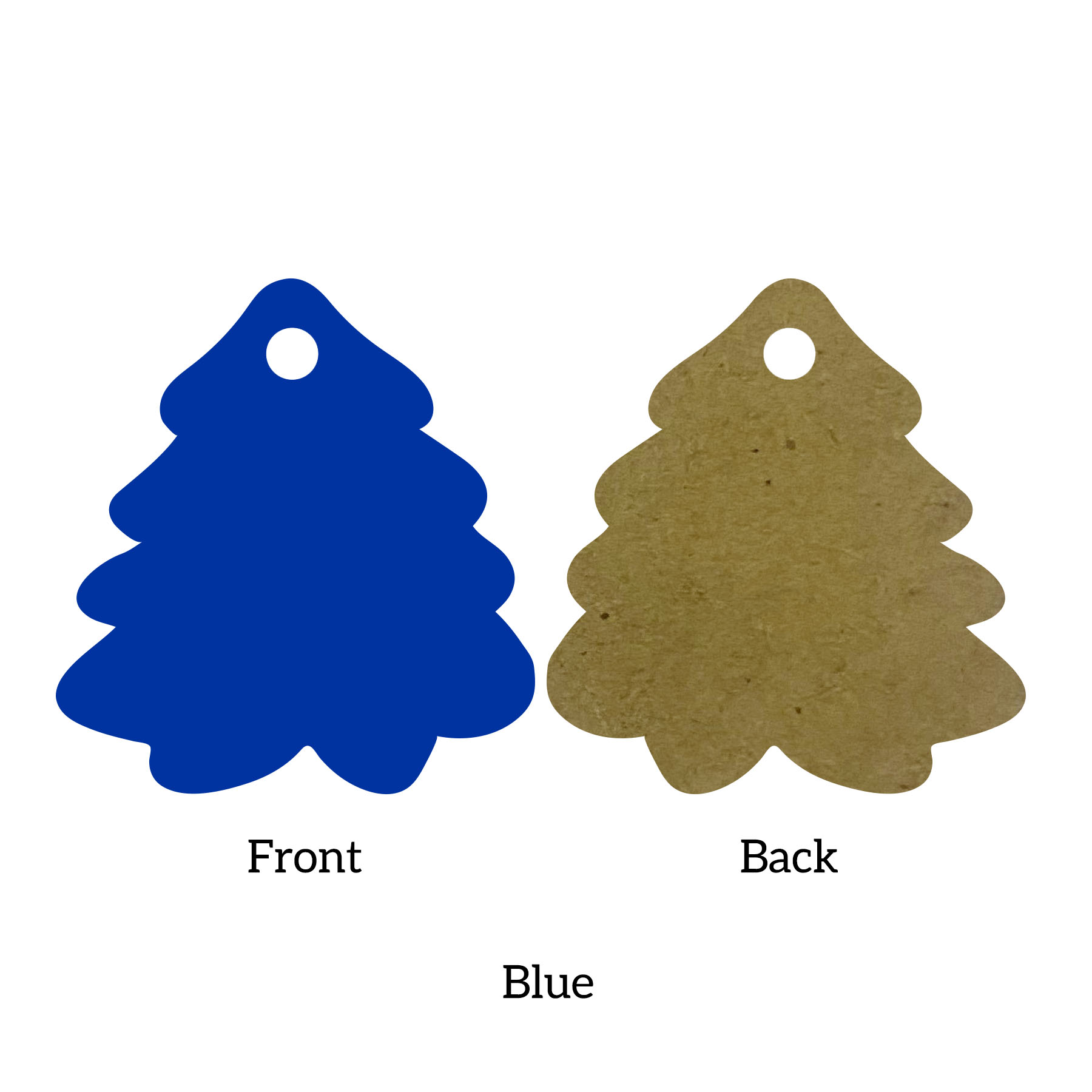Free Shipping Solid Color Christmas Ornament - Tree 25