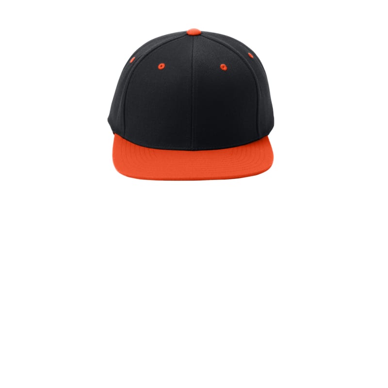 Sport-Tek YP Classics Flat Bill Snapback Cap. 4
