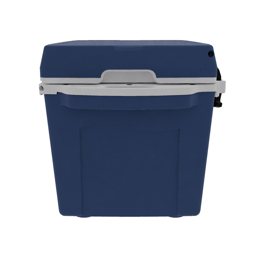 Taiga 27 Quart Cooler: Custom molded Logo, Custom PMS Color 39