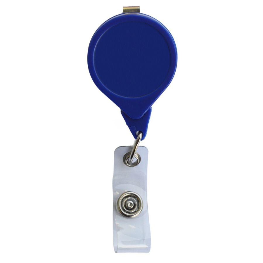 Teardrop Badge Reel w/ Bulldog Clip (No Twist) 7