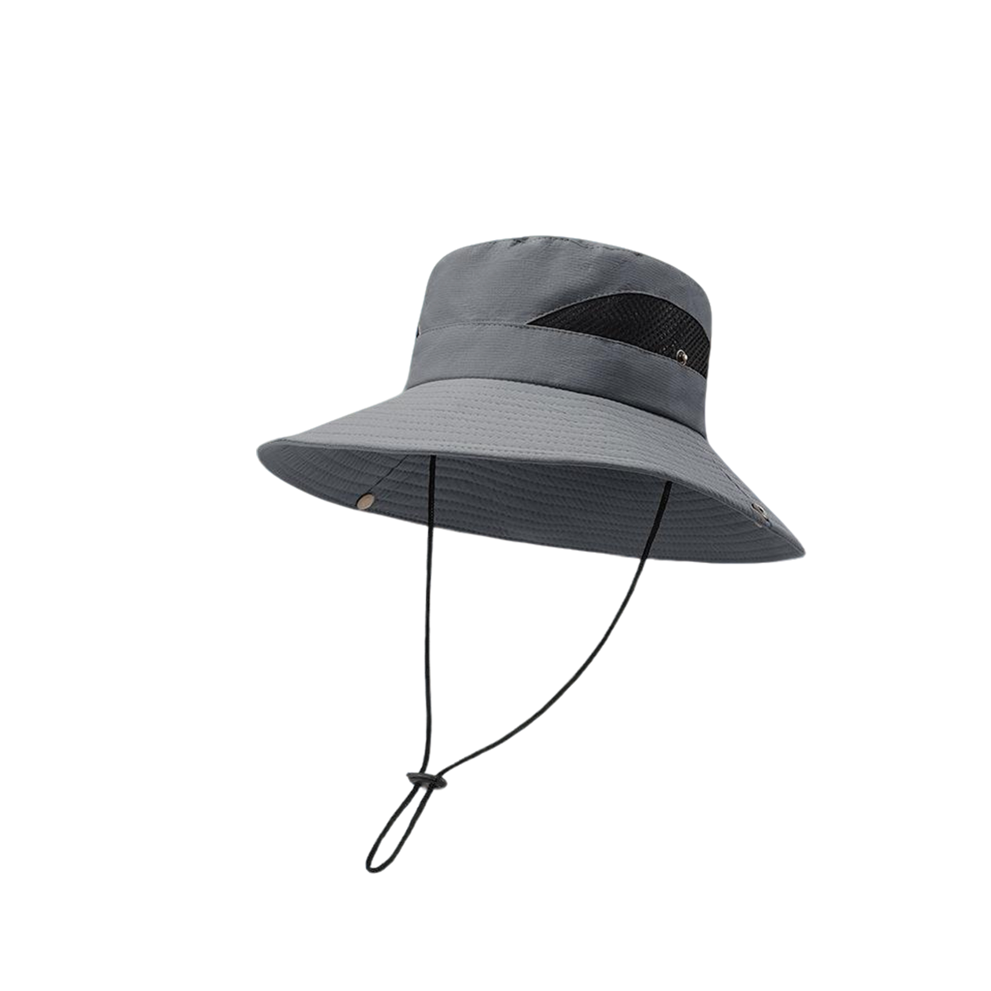 Wide Brim Bucket Hat With Adjustable Drawstring 7