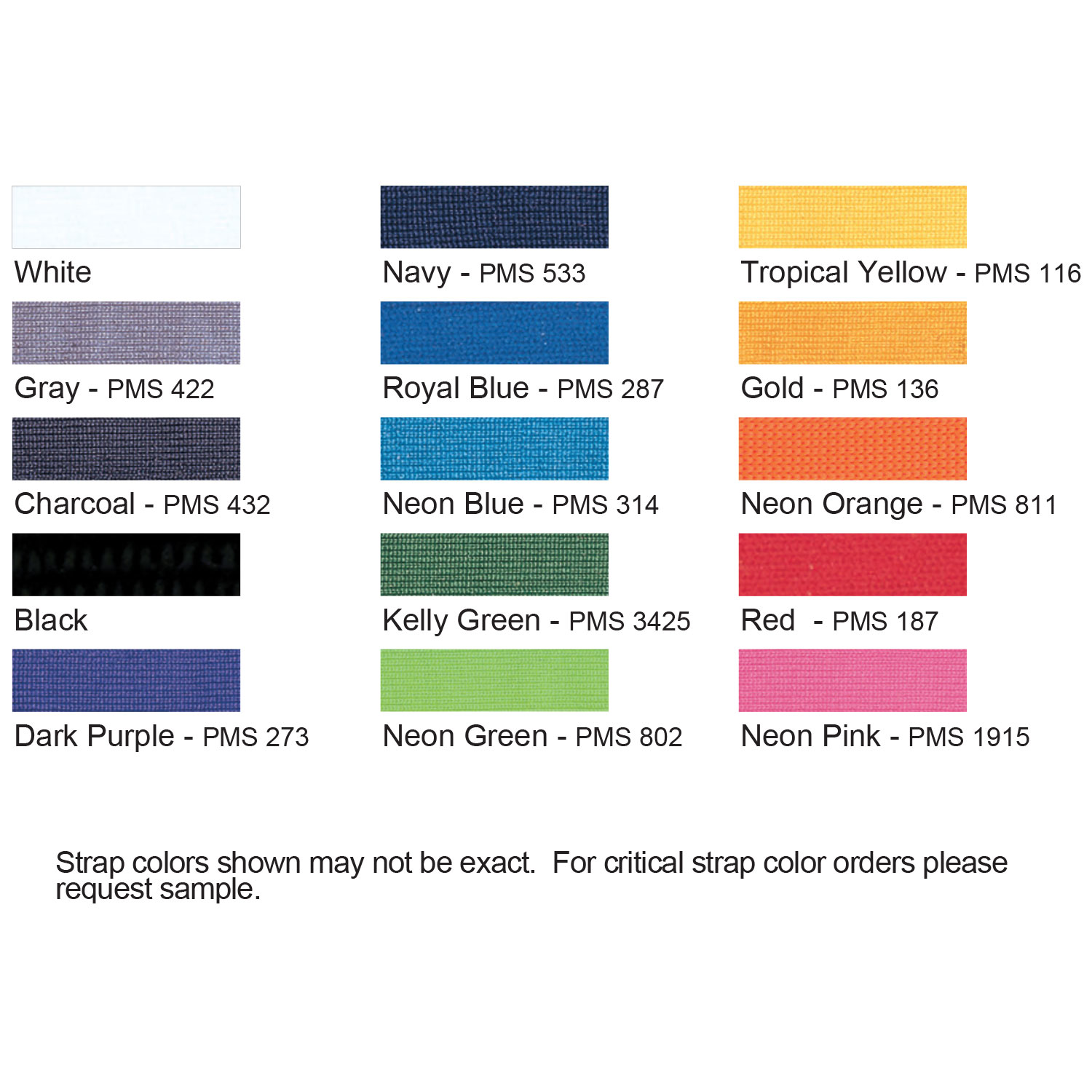 7/16" Nylon Elastic Tucked End Strap 1