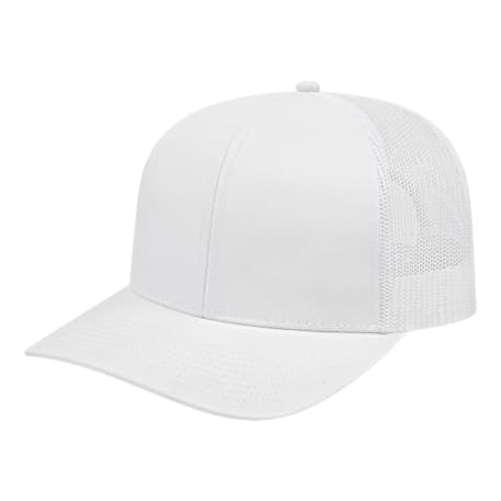 Cap America Poly/Cotton Trucker Mesh Back Cap 225