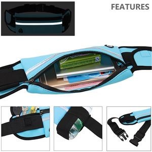 Waterproof Fanny Pack Running Belts Phone Water Bottle Holder 6