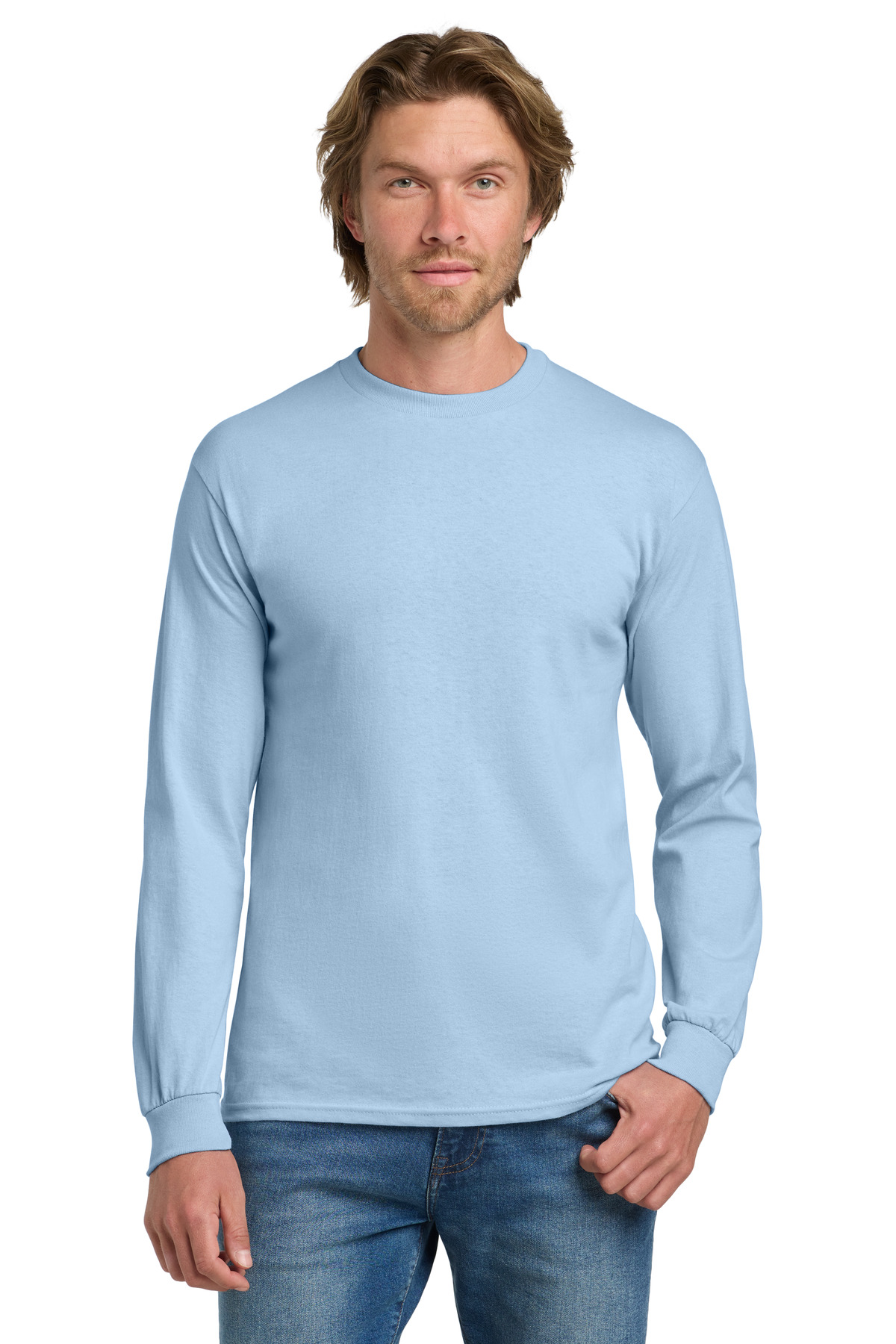 Gildan - Heavy Cotton 100% Cotton Long Sleeve T-Shirt. 5400 61