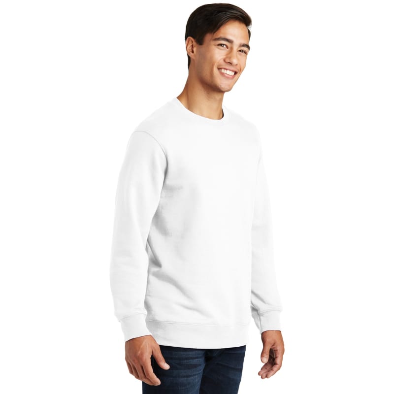 Port & Company Fan Favorite Fleece Crewneck Sweatshirt., custom hoodie or sweatshirt with logo imprint 20