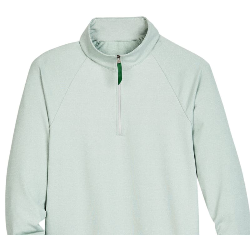 Devon & Jones CrownLux Performance™ Men's Clubhouse Micro-Stripe Quarter-Zip 2