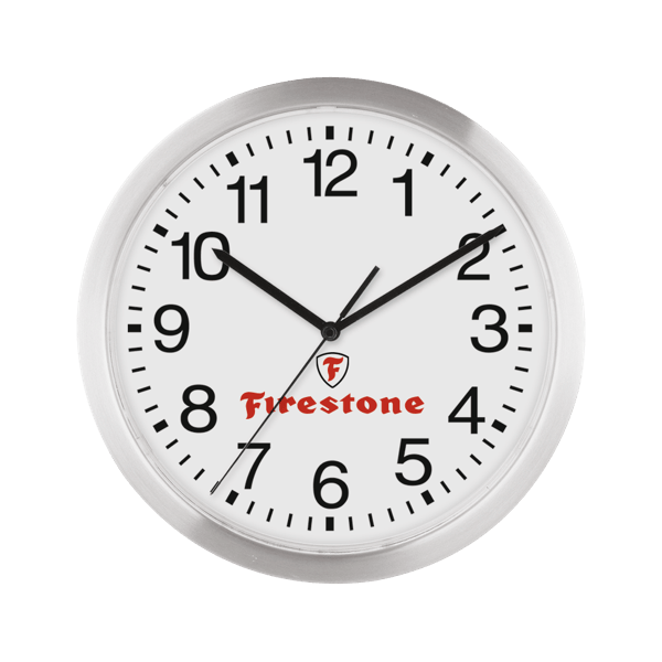 12" Slim Metal Wall Clock" 4