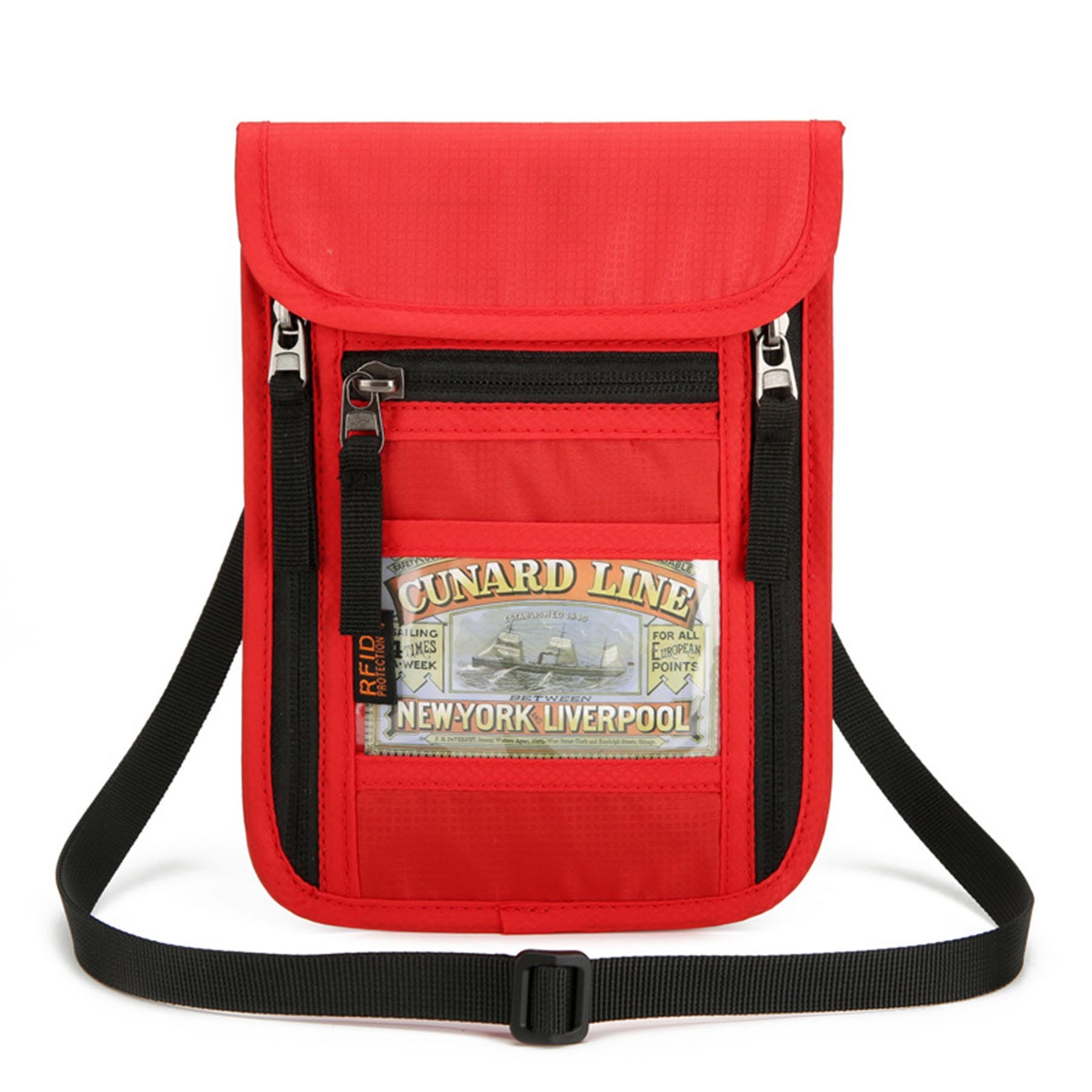 Passport Holder Neck Wallet 4