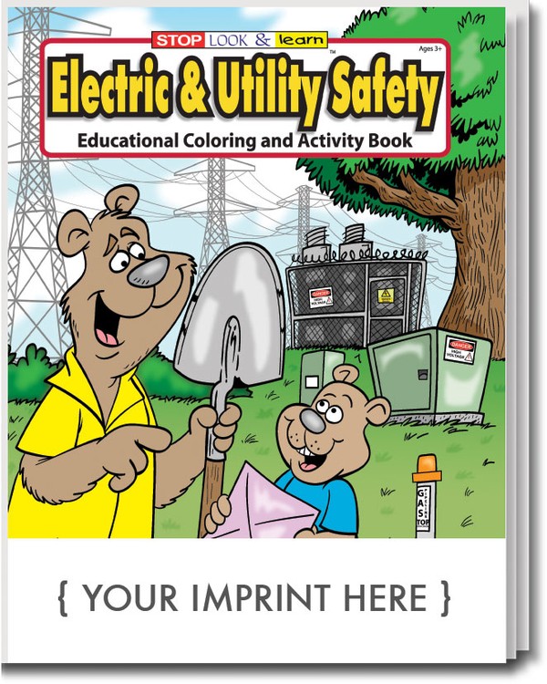 COLORING BOOK - Electric and Utility Safety Coloring & Activity Book 2