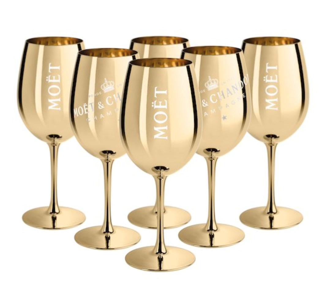 Metallic Wine Glasses 4
