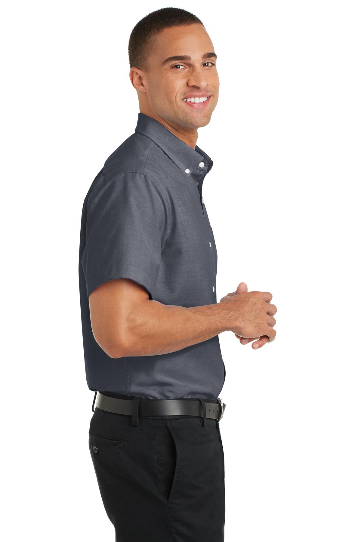 Short Sleeve SuperPro Oxford Shirt
