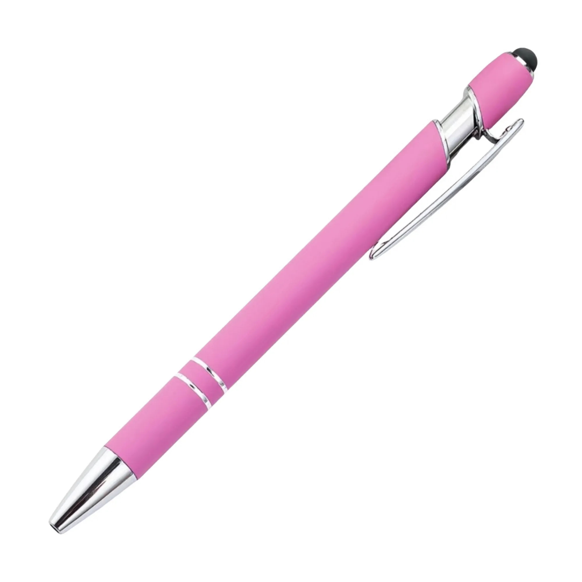 Aluminum Retractable Stylus Ballpoint Pen 7