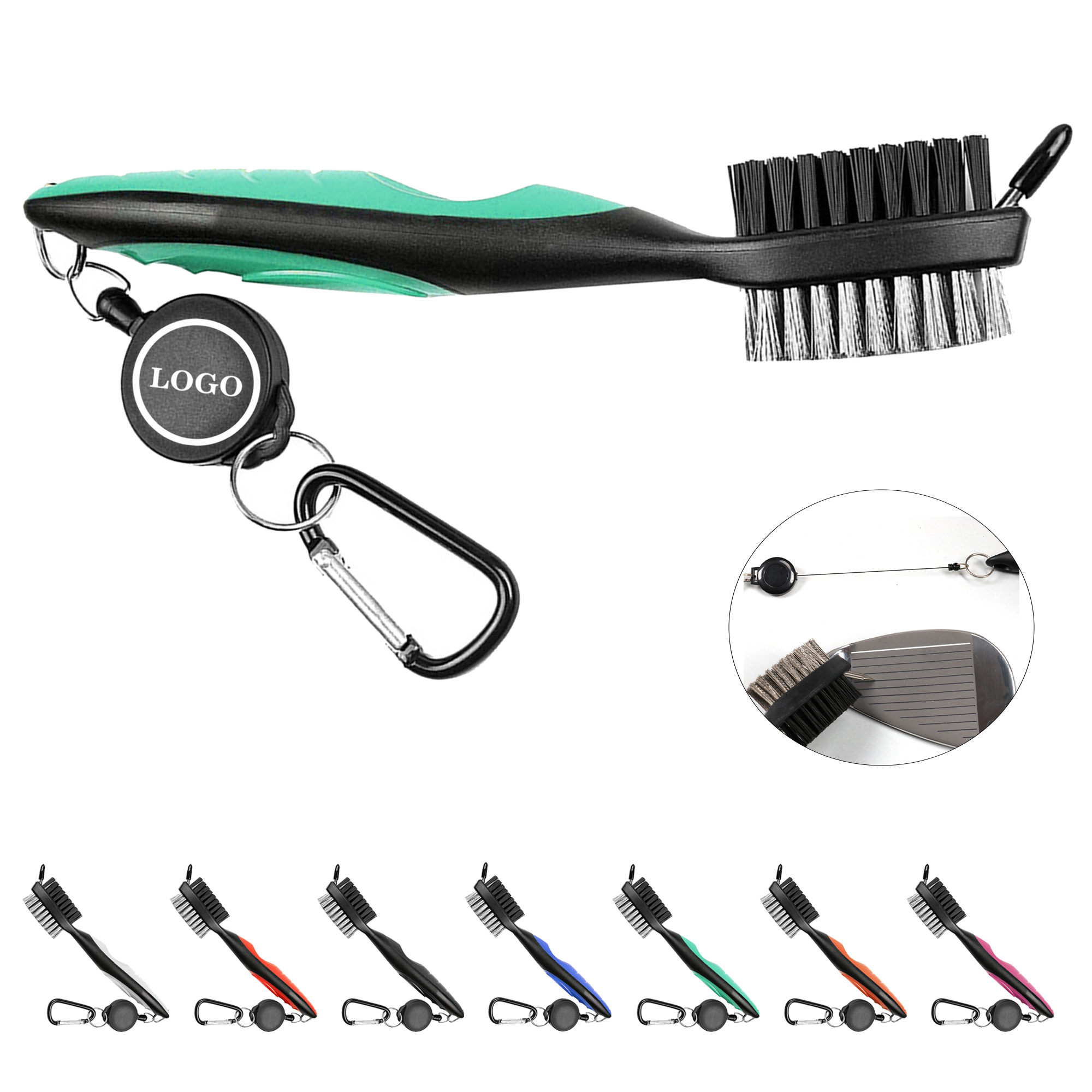 Golf Cleaning Tool with Ball Head 5