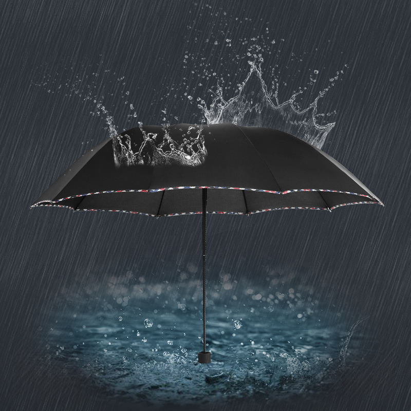 Enlarged Compact Umbrella with Reflective Strip 7