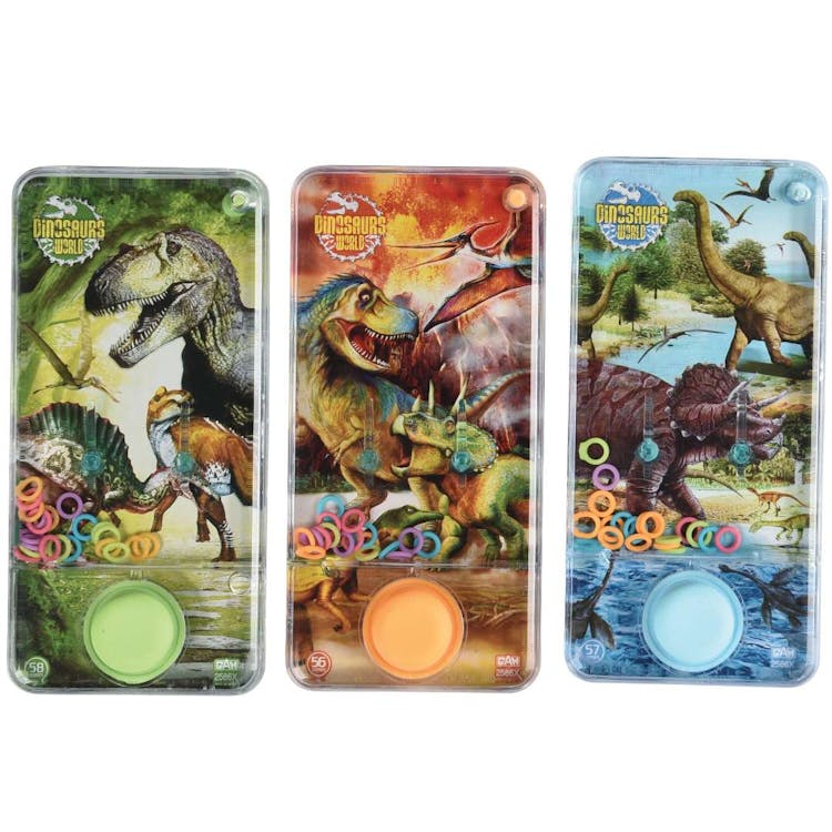 Dino Water Games- 3 Assorted 2