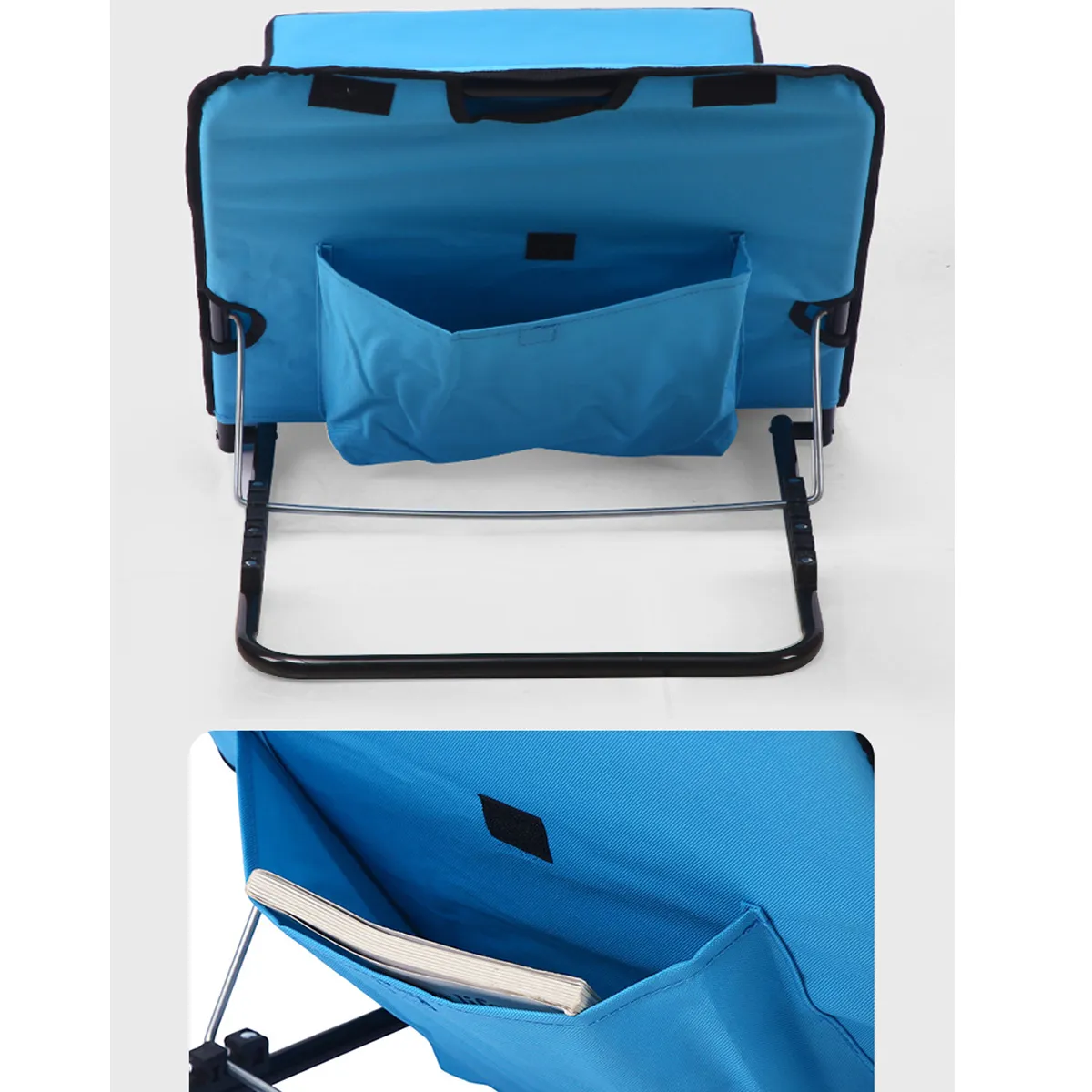 Portable Sandy Beach Backrest Foldable Hiking Back Support 3