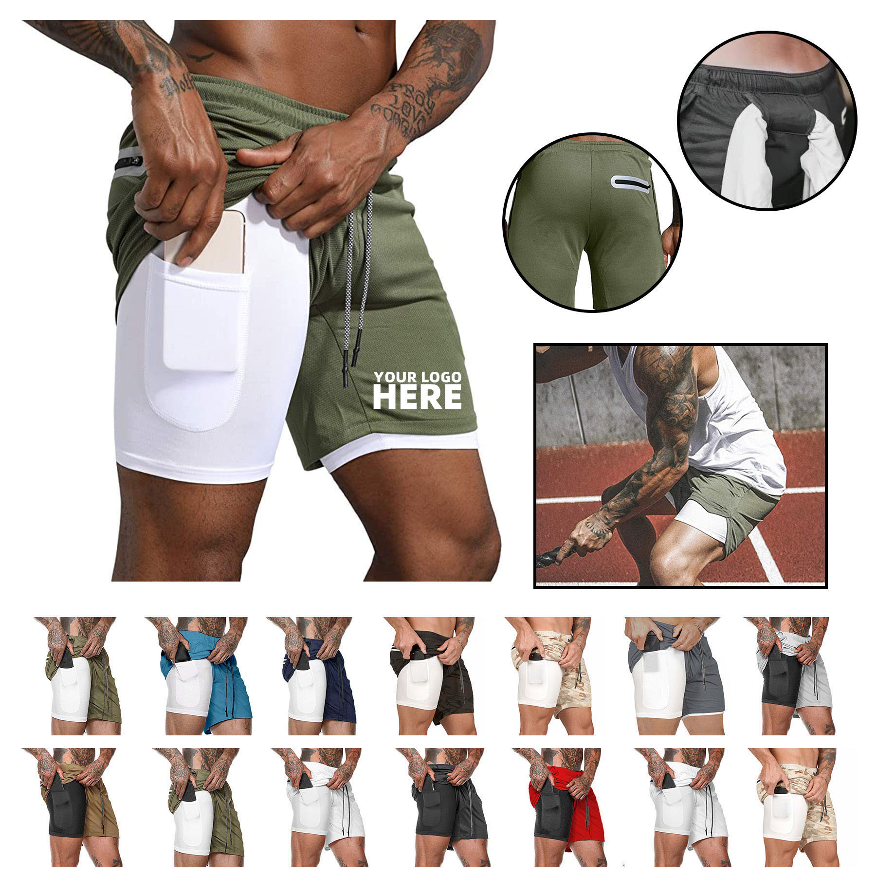 Workout Running Shorts 1