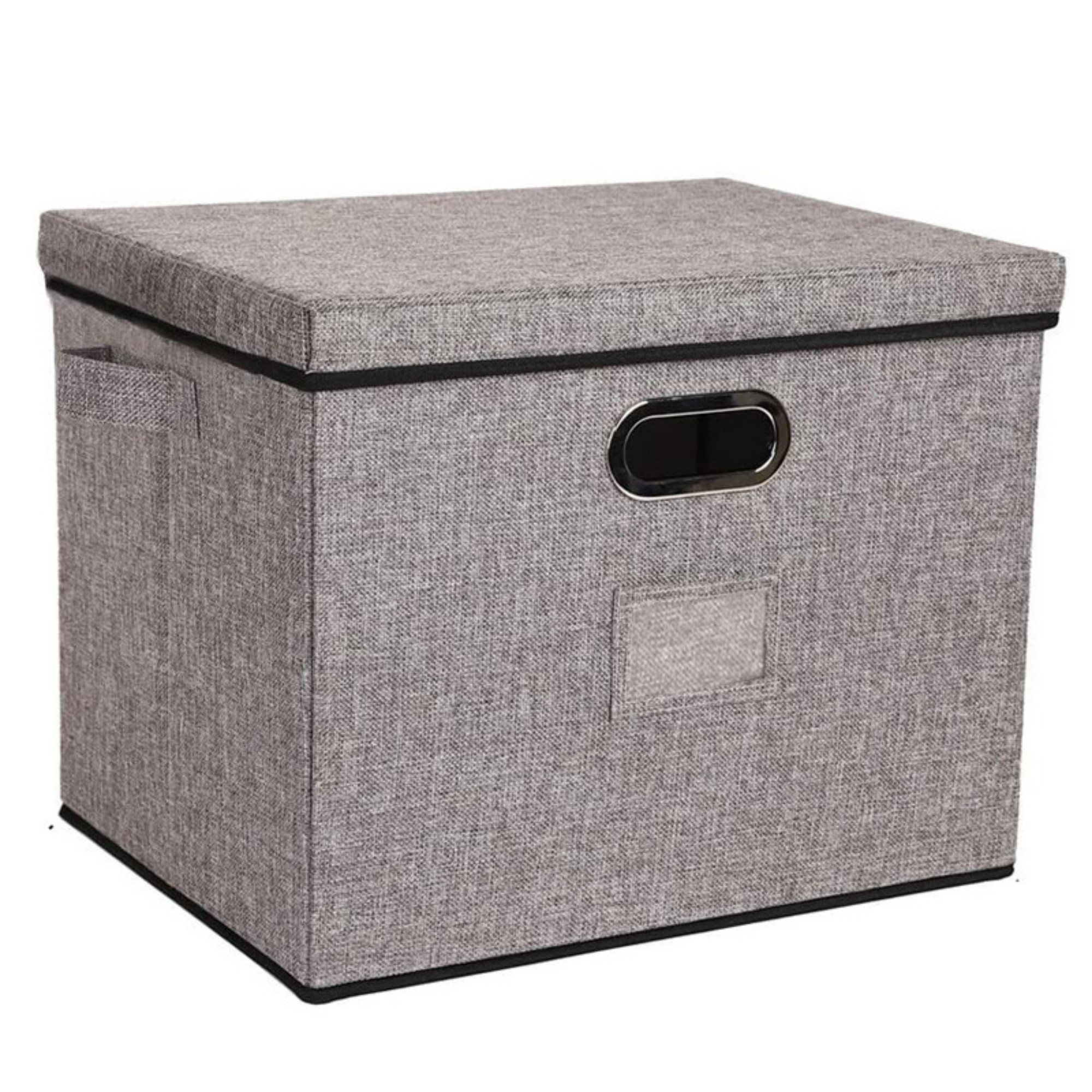 12 Inch Record Storage Boxes With Lids and Handles 4