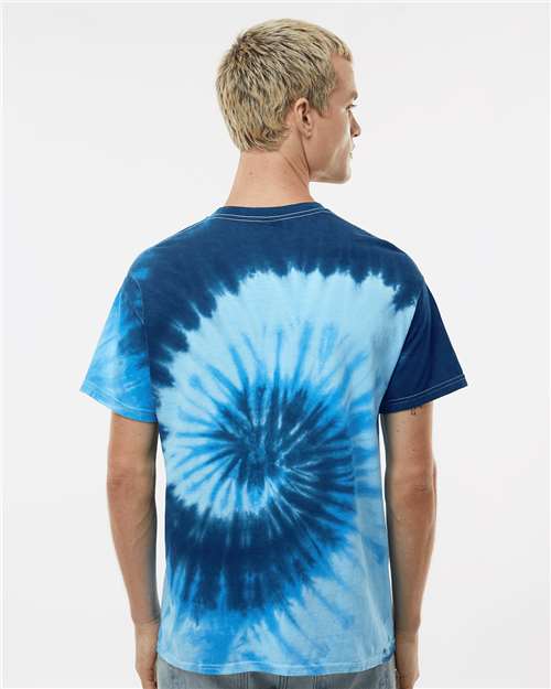 Unisex Multi-Color Tie-Dyed T-Shirt - 1000 335