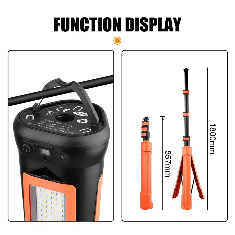 Custom Portable Camping Light with Stand 3