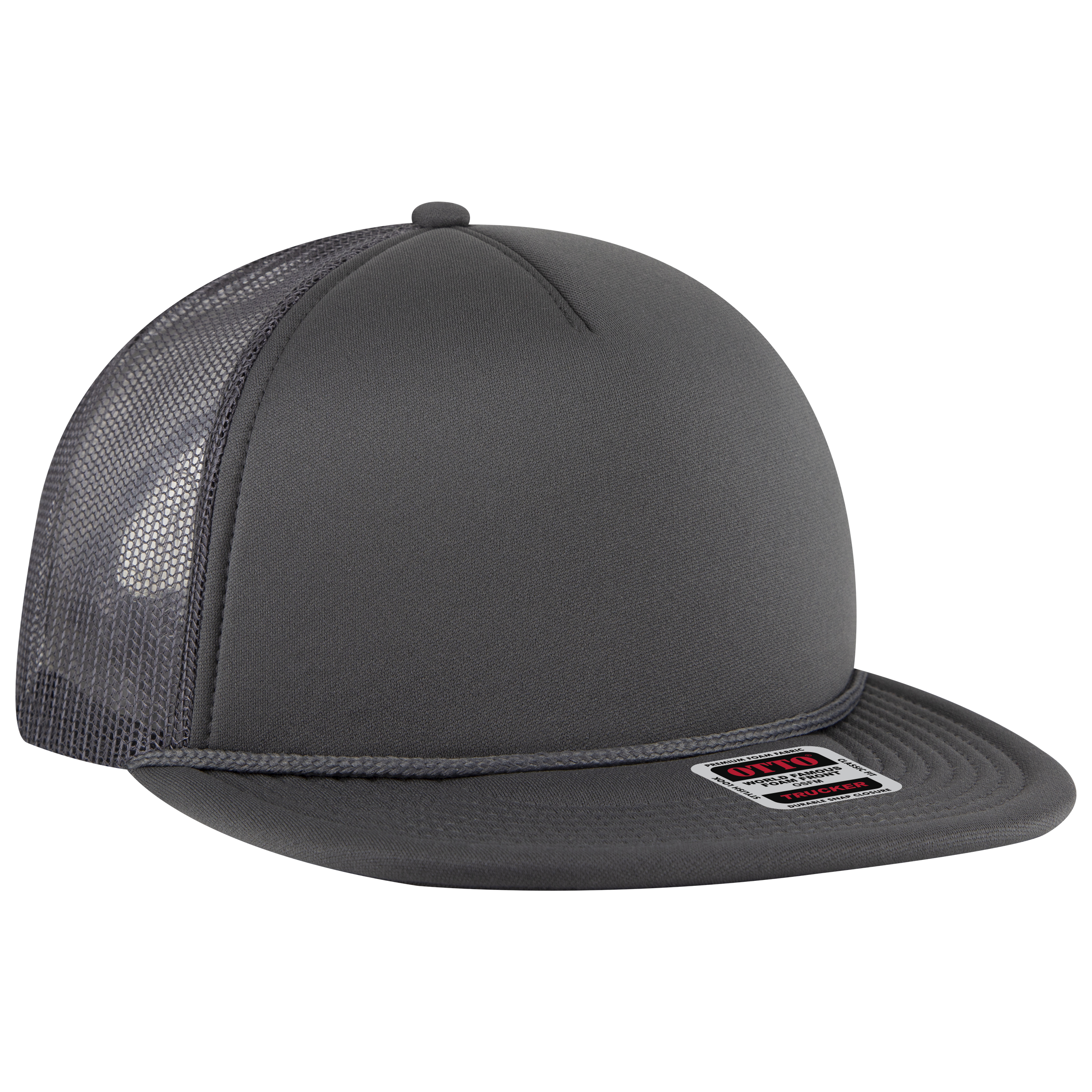 OTTO CAP® 5 Panel Pro Style Mesh Back Trucker Hat 5