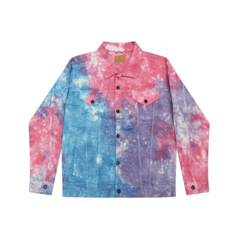 Tie-Dye Unisex Denim Jacket 3
