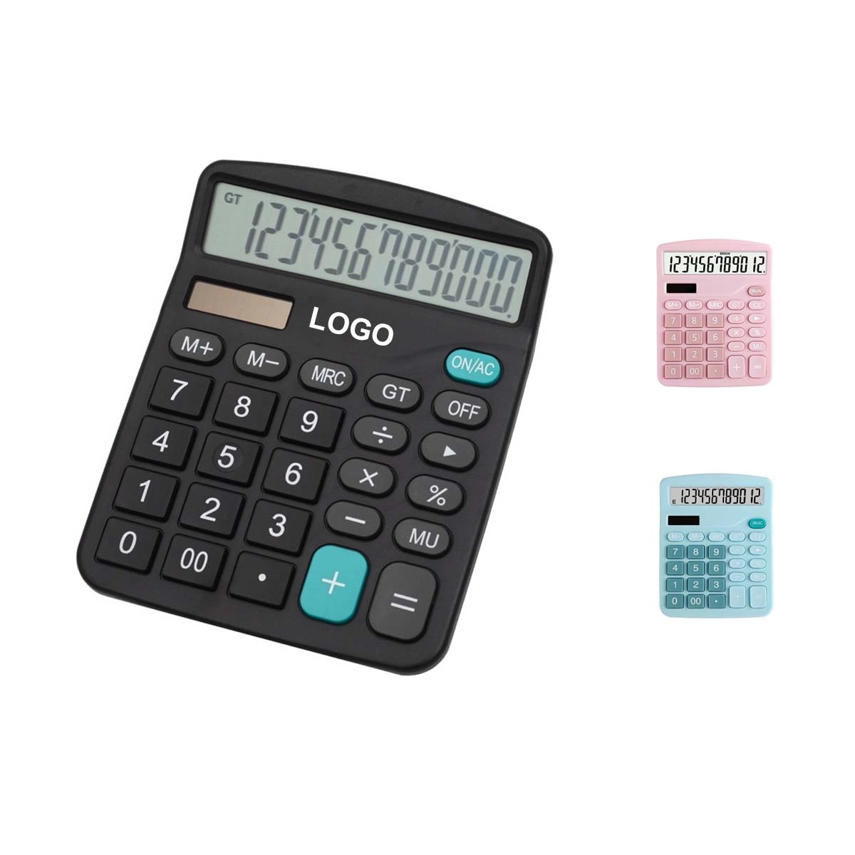 Dual Power 12 Digit Calculator 3