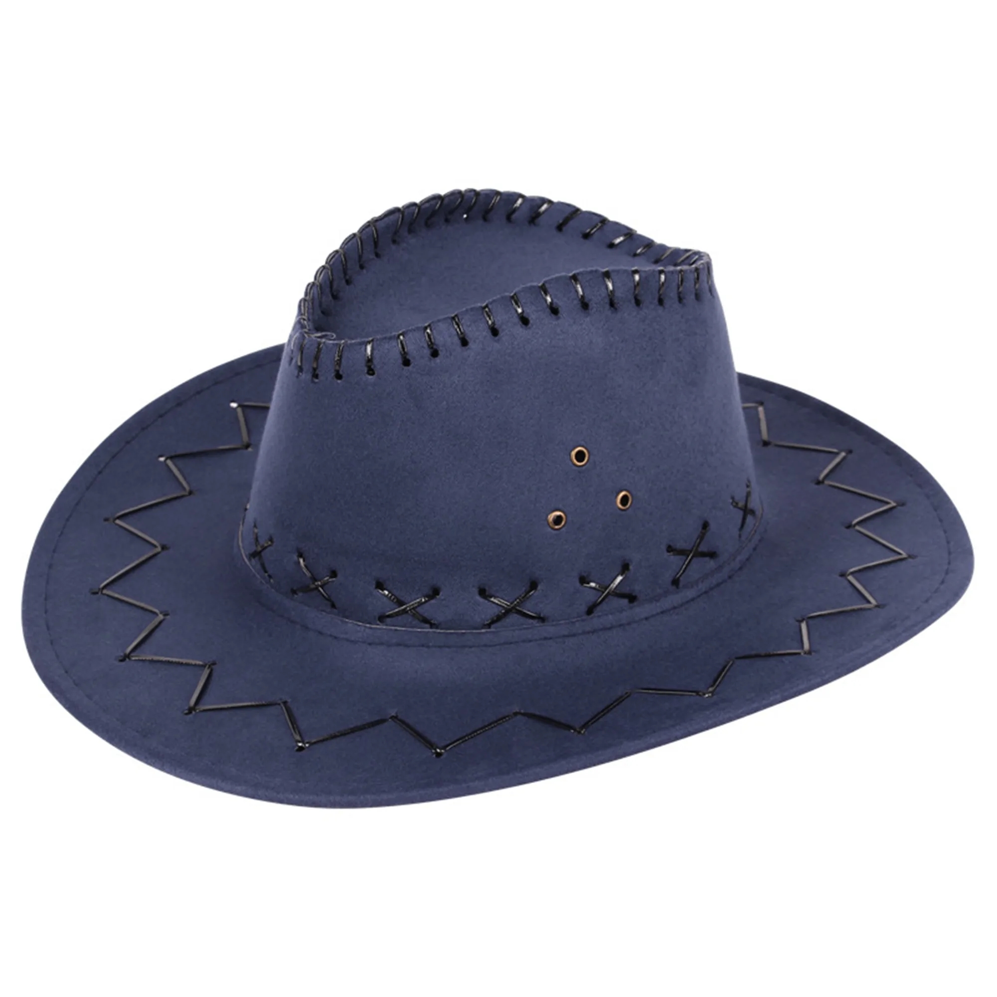 Felt Wide Brim Cowboy Hat 10
