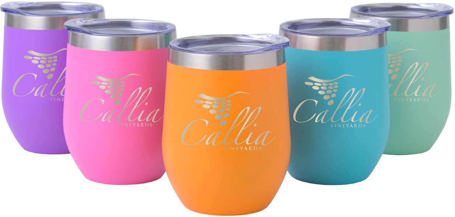 SARATOGA CRUISE STEMLESS BRITE WINE TUMBLER 12 OZ 14