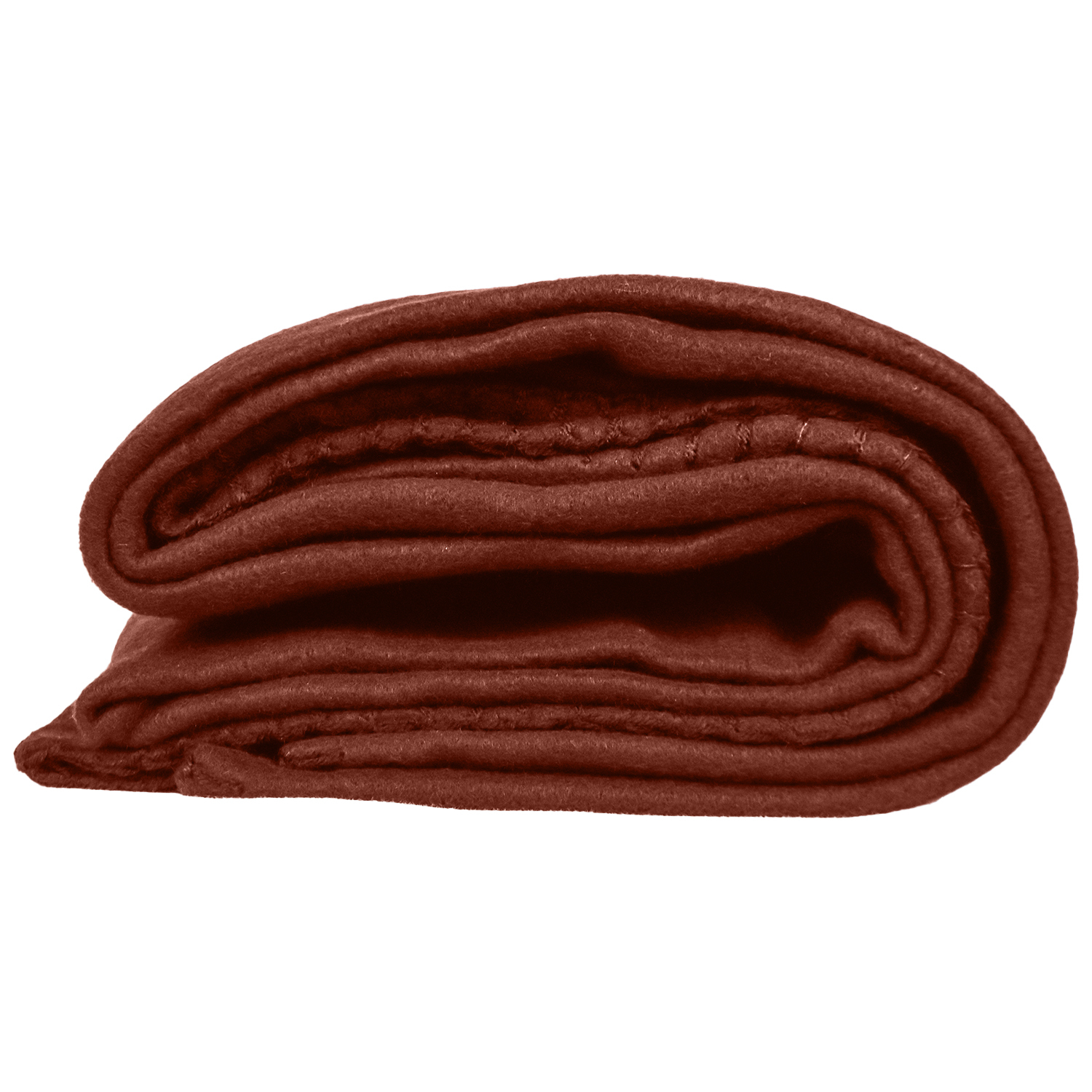 260 GSM Polar Fleece Throw Blanket with Matching Whipstitch Trim 50"x 60" 5