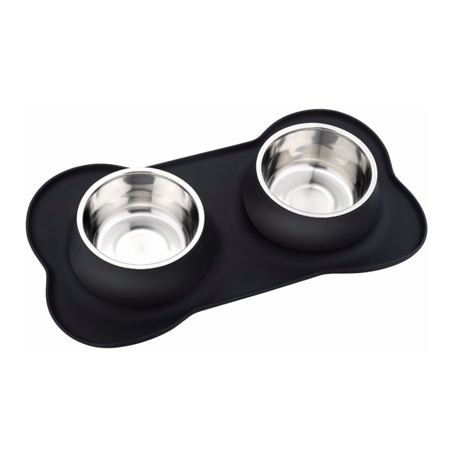 Set of 2 Stainless Steel Dog Bowl 5