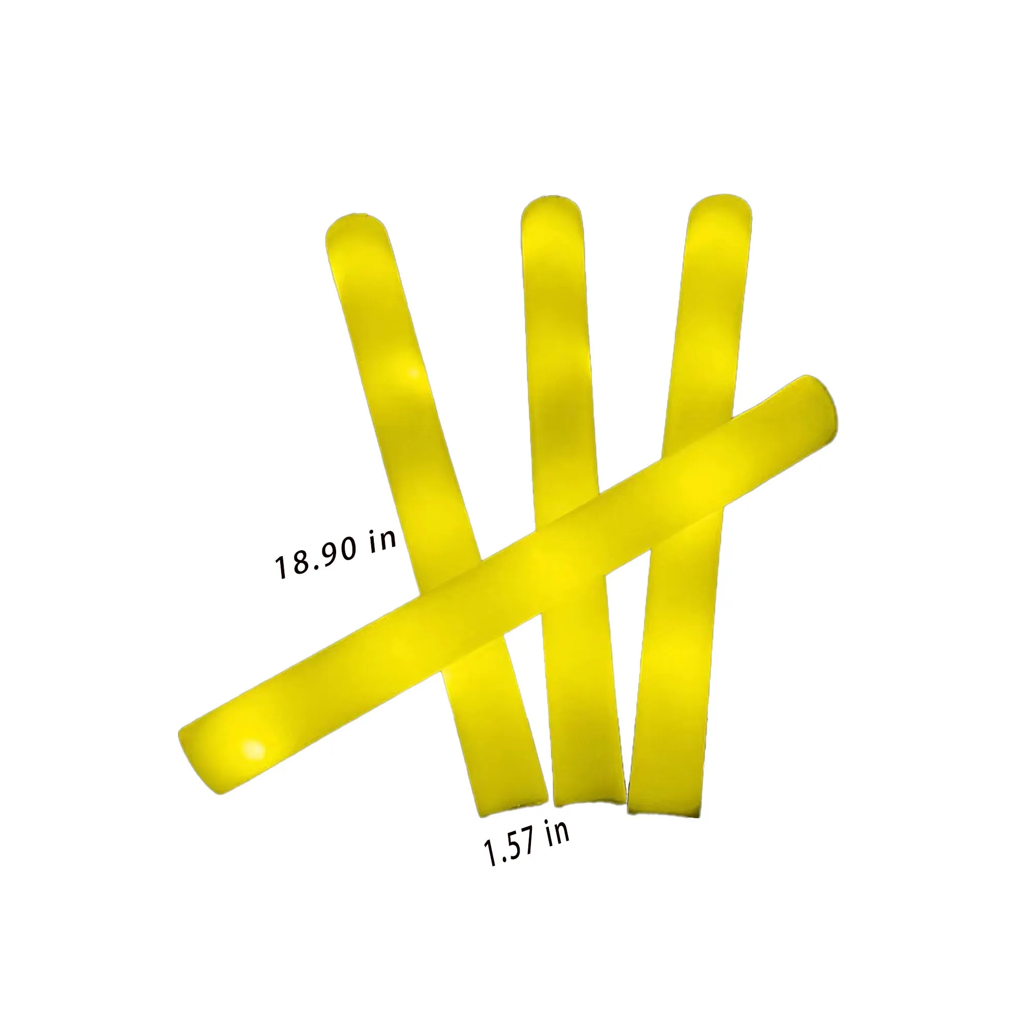 Sponge Glow Stick With Logo For Party, Holidays, Concert 5