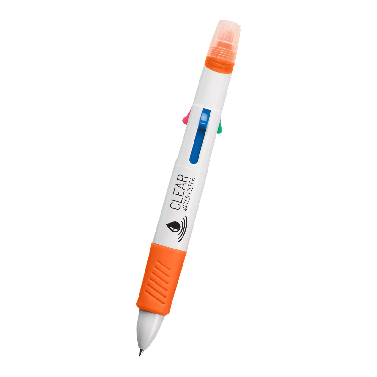 Quatro Pen With Highlighter 10