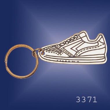 GOLD PLATED SNEAKER KEYRING 1