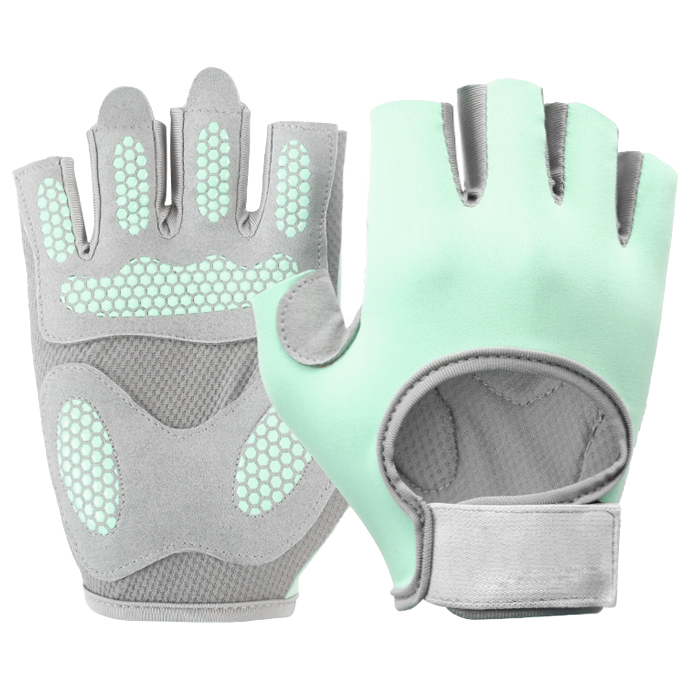 Polyester Thickened Fitness Gloves For Palm Protection 3