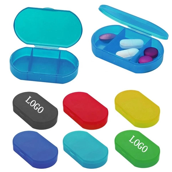 Oval Shape Pill Holder 2