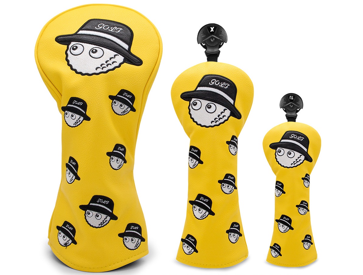 Custom Leather Driver Headcover 15