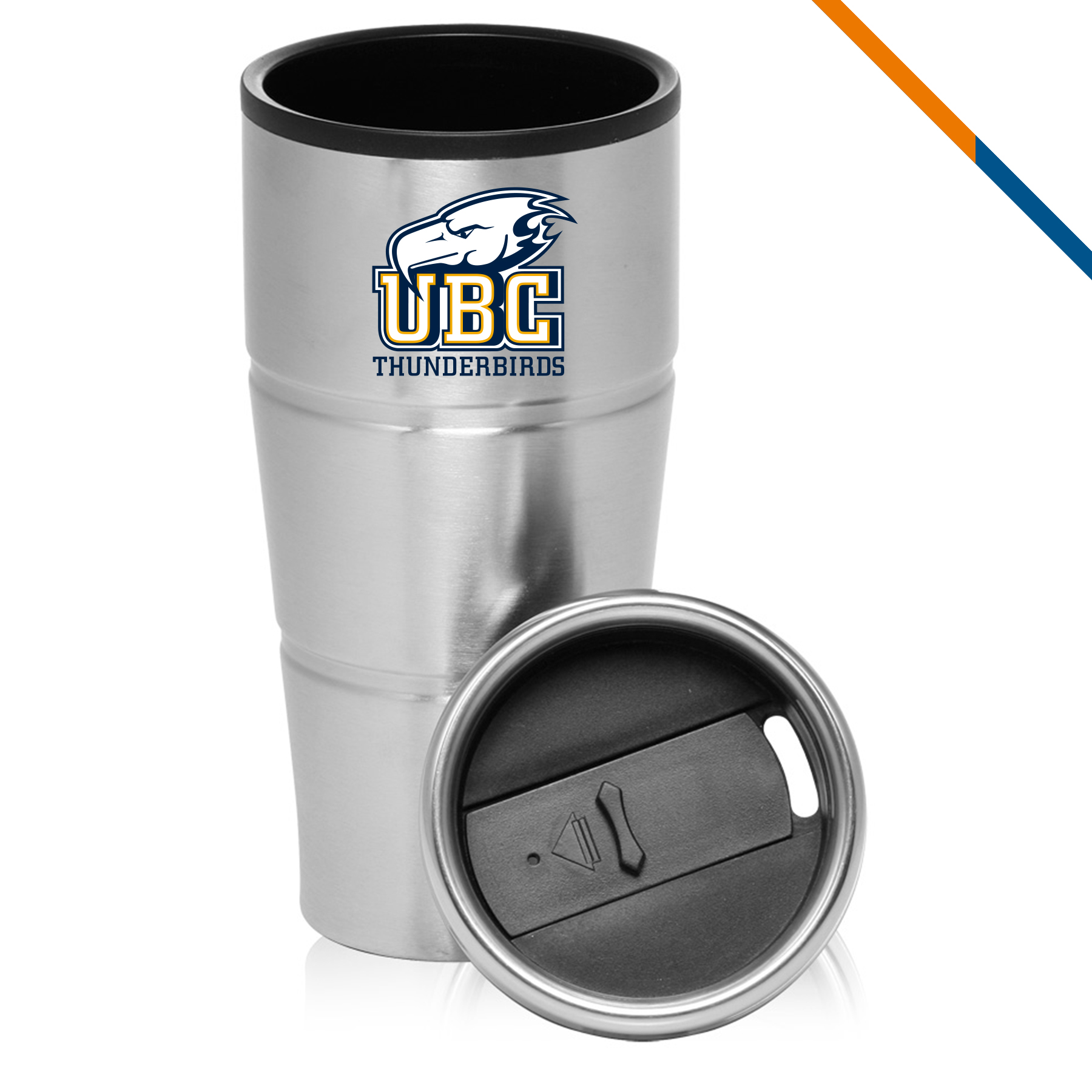 Derish Stainless Steel Tumbler - 16 OZ. 3
