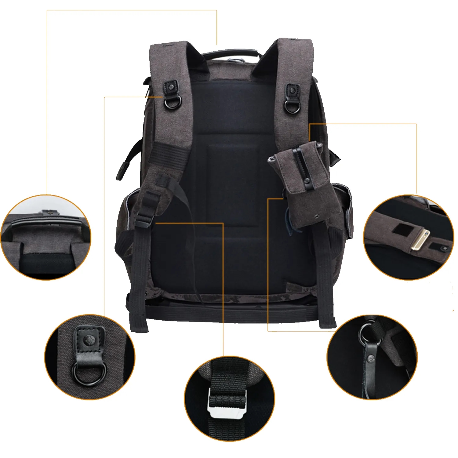 Camera Travel Backpack 5