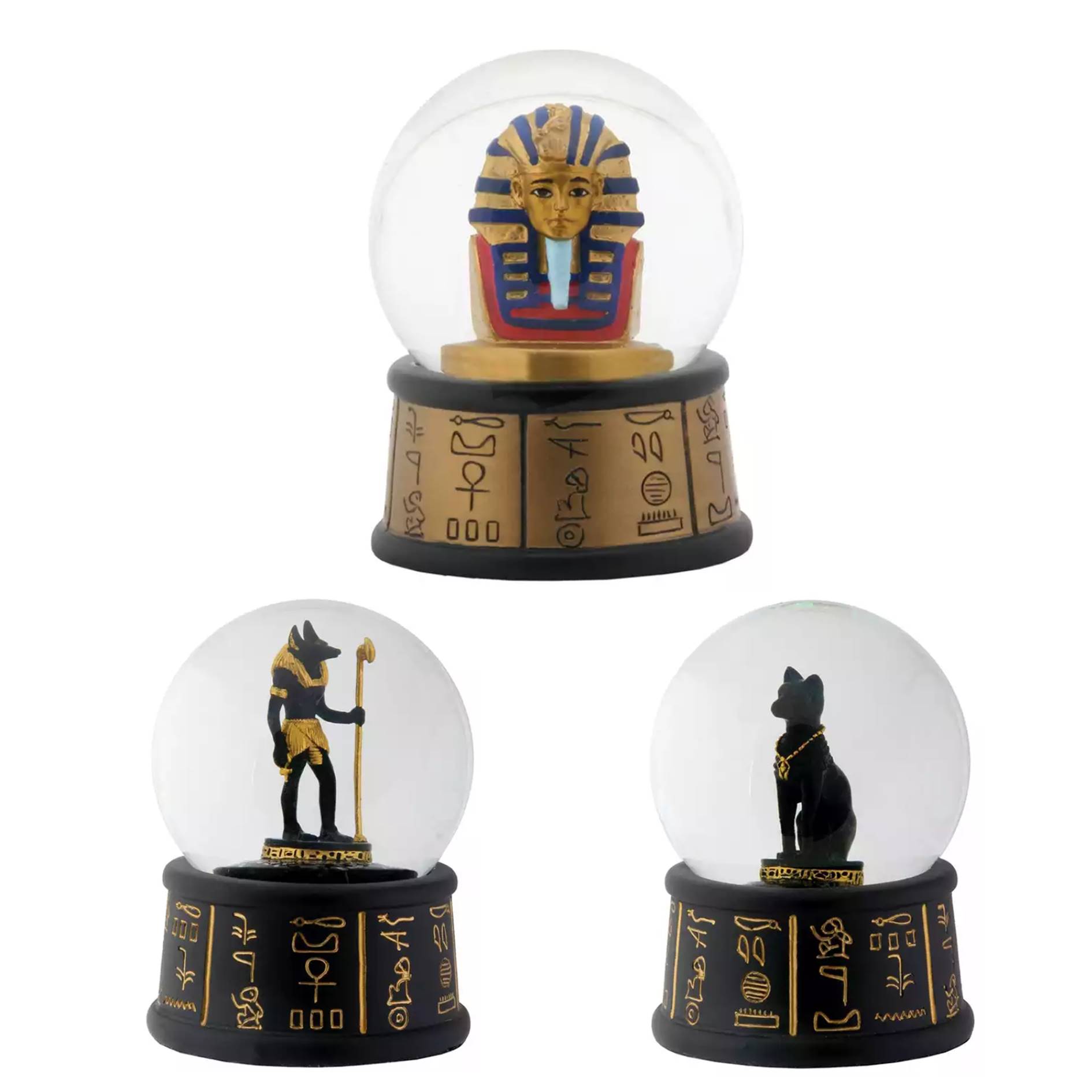 Custom Egypt Pharaoh Snow Globe 4