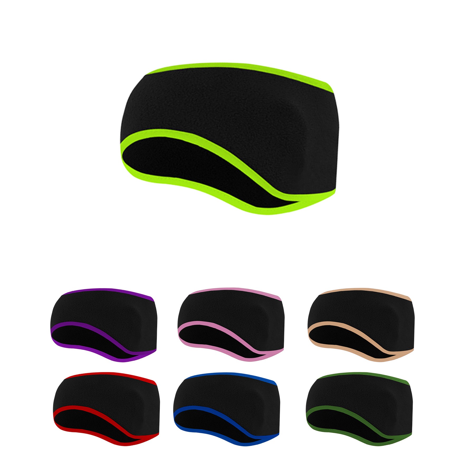 Winter Ear Covers Moisture Wicking Ski Sport Headband For Men And Women 2
