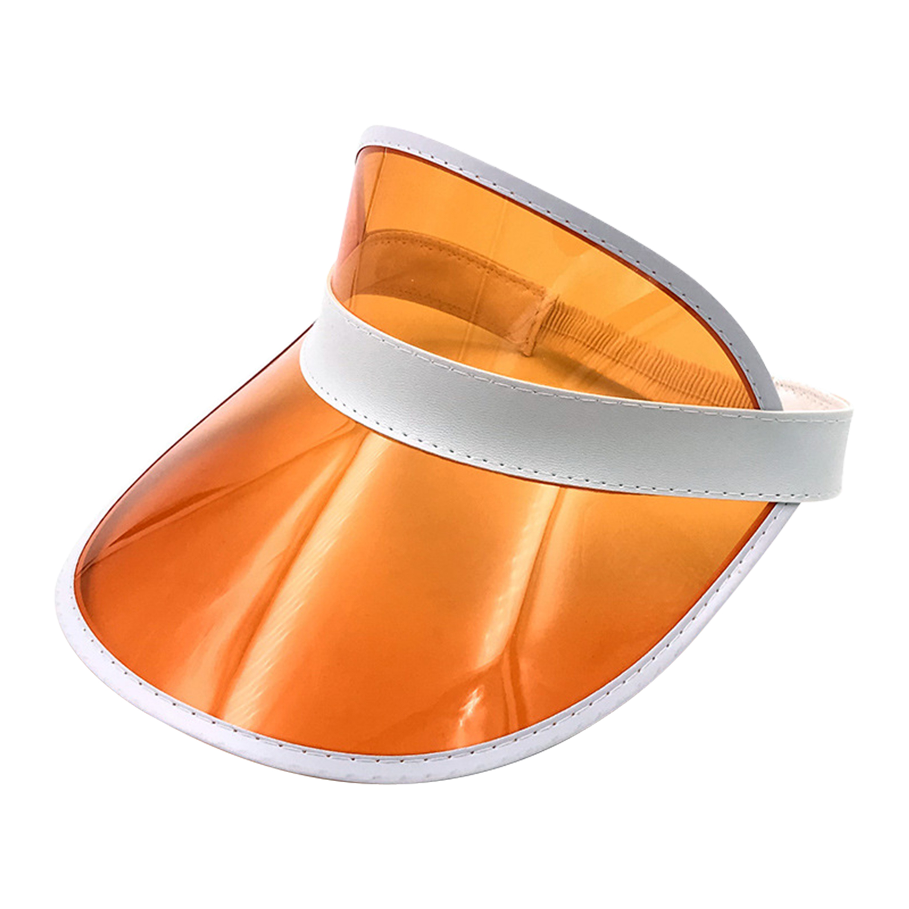 Plastic Clear Sun Visors with UV Protection 18