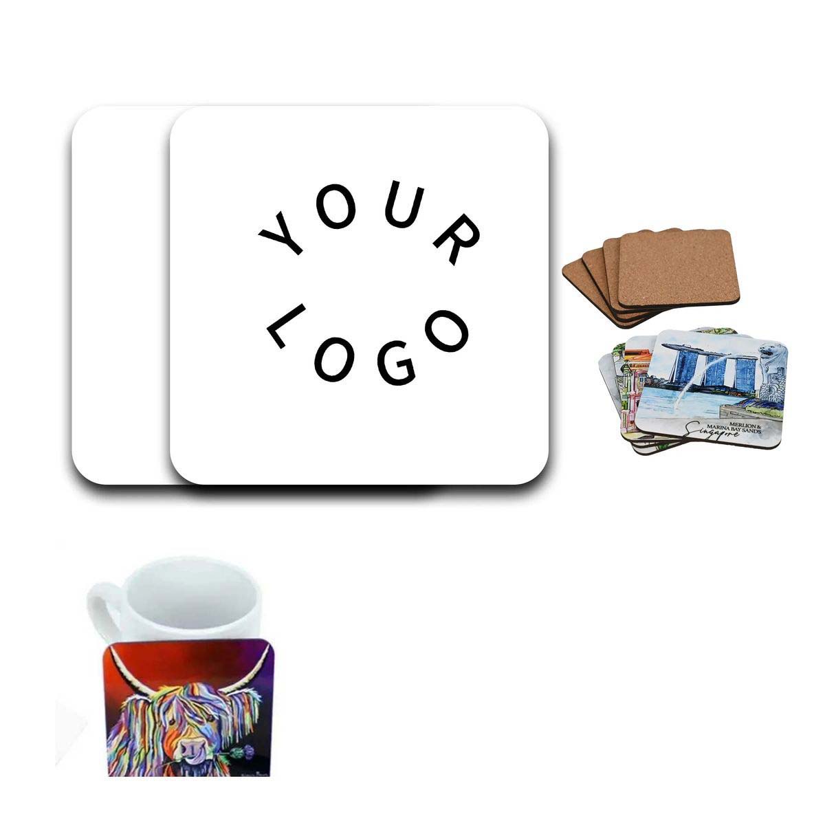 Square Cork Coaster for Bars Restaurants and Events 3