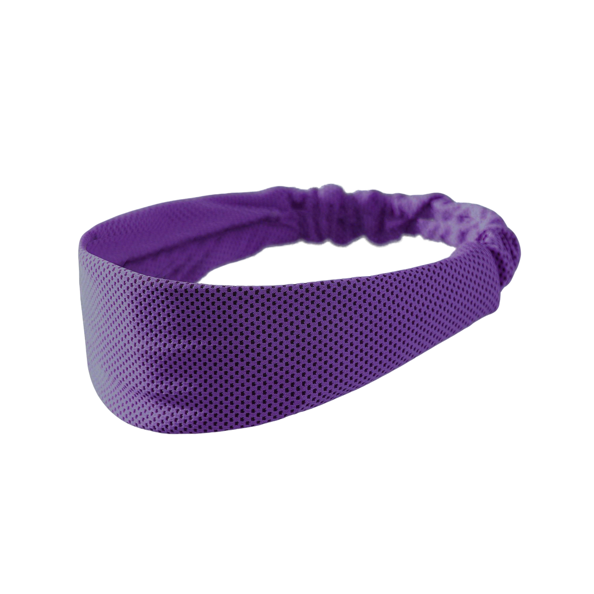 Polyester Spandex Sweat Absorption Sports Headband 4