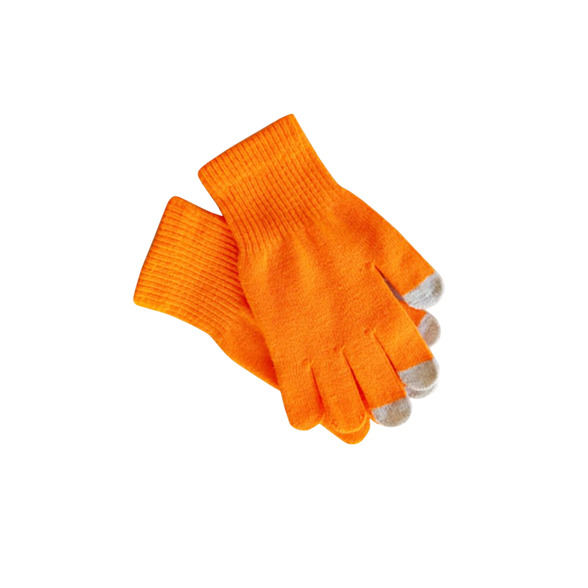 Touchscreen Acrylic Knit Magic Glove Pair 7.9" 4