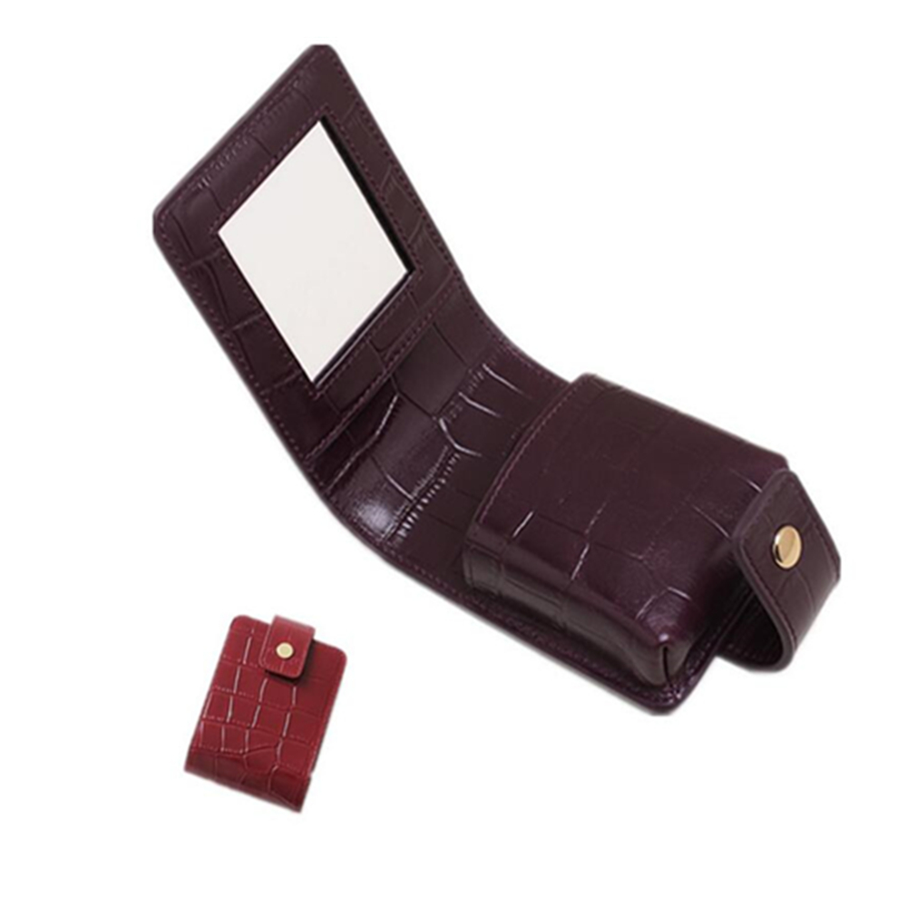 Portable Leather Lipsticks Organizer 7